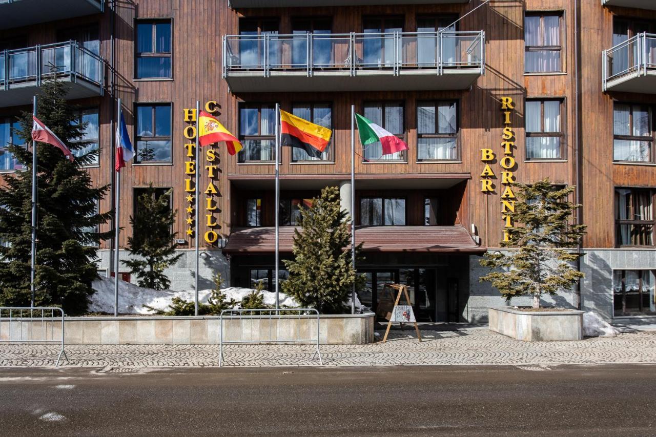 Hotel Cristallo Colle Colle Sestriere Buitenkant foto